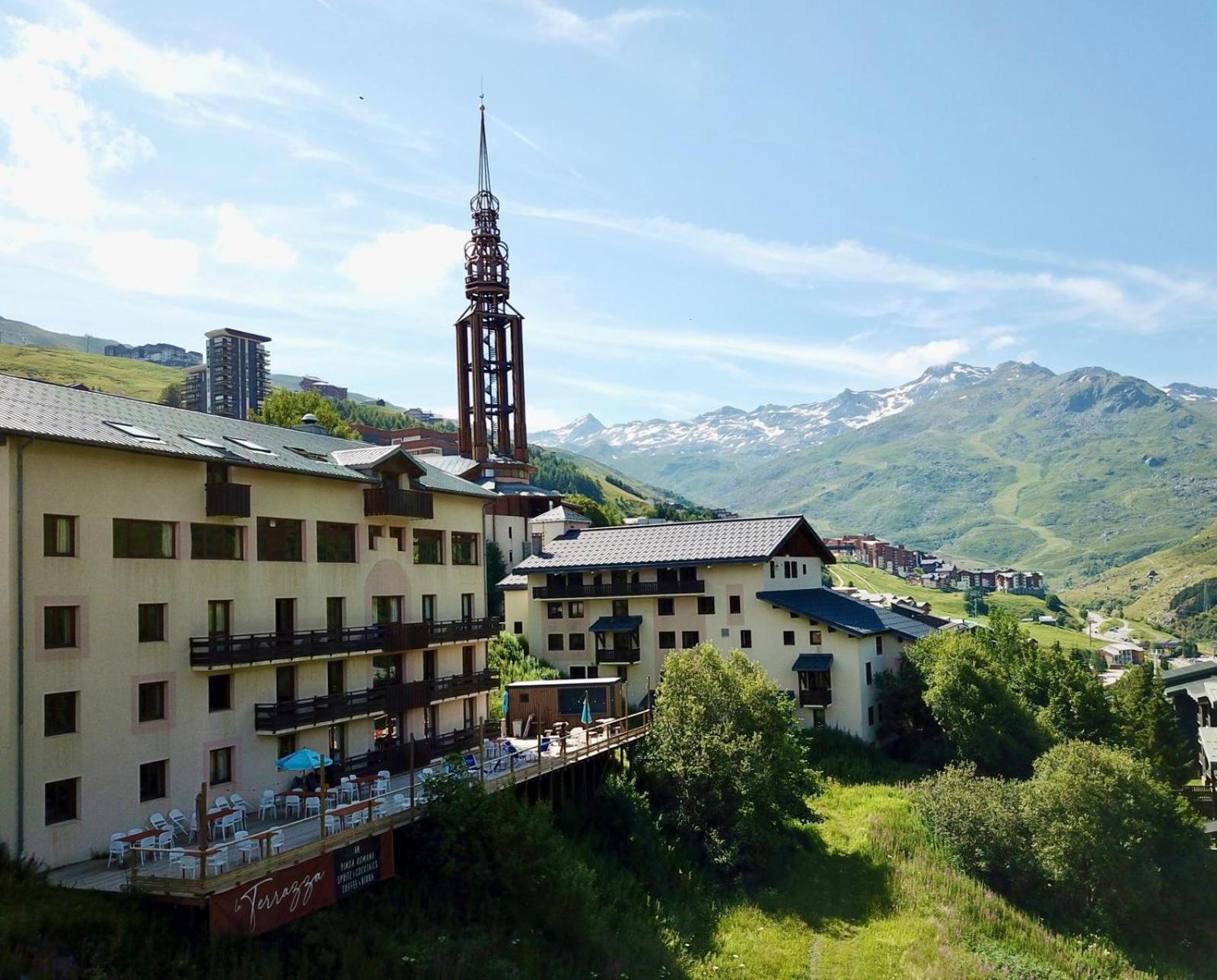 Alpeen Hotel Saint-Martin-de-Belleville Buitenkant foto